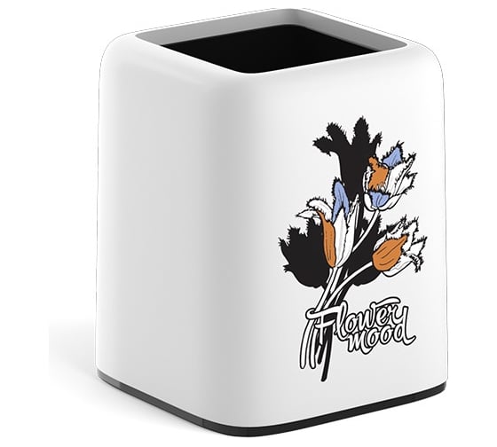 Изображение товара Настольная пластиковая подставка ErichKrause Forte, ассорти из 4 дизайнов 55441