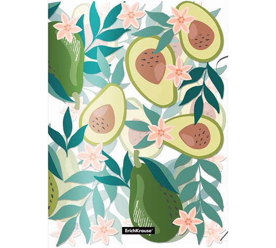 Изображение товара Папка-уголок пластиковая ErichKrause Avocado Dusk, A4, 12 шт 55312