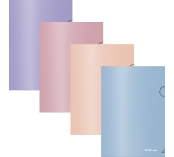 Изображение товара Папка-уголок ErichKrause пластиковая текстура Песок Аниме, A5+, непрозрачный, ассорти 61136