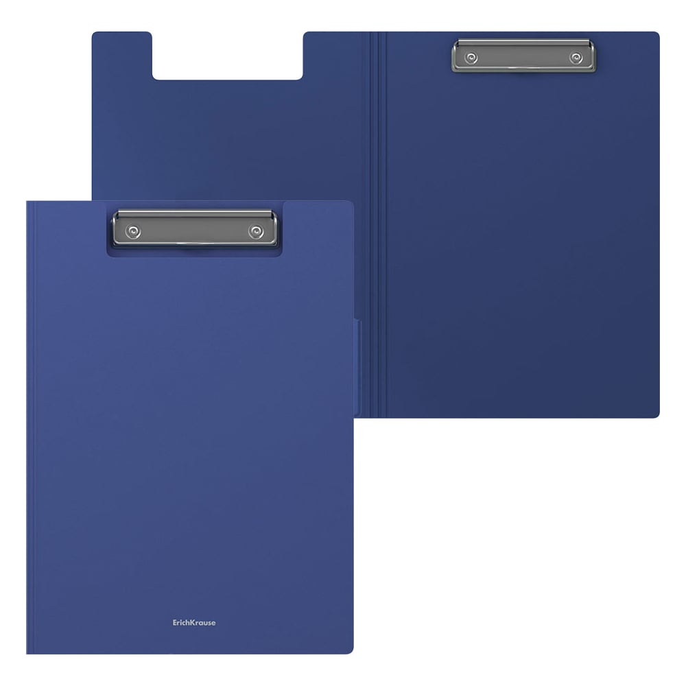 Изображение товара Папка-планшет ErichKrause Matt Classic A4 синий, 4 шт