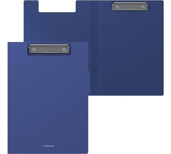 Изображение товара Папка-планшет ErichKrause пластиковая текстура Песок Классика, A4, синий 45982