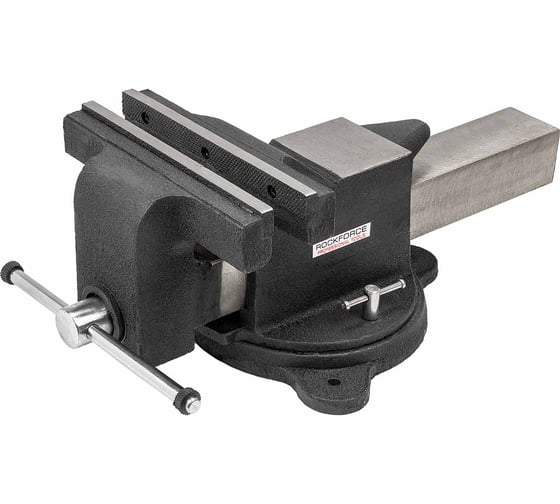 Изображение товара Тиски стальные поворотные с наковальней 6 (150мм) Rockforce RF-6540206A(60240)