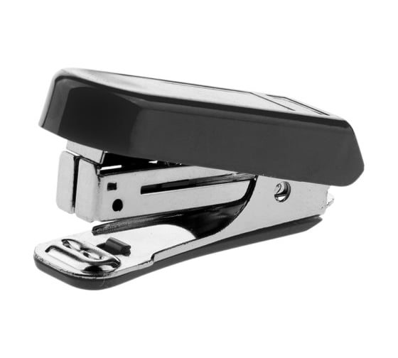 Изображение товара Мини-степлер OfficeSpace №10 до 7 листов, пластиковый корпус, черный St212BL_437