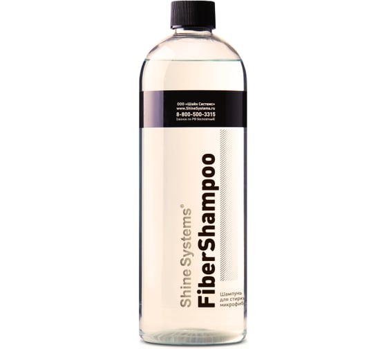 Изображение товара Шампунь для стирки микрофибры Shine Systems FiberShampoo, 750 мл SS829