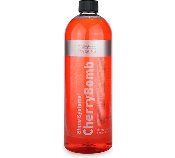 Изображение товара Автошампунь для ручной мойки Shine Systems CherryBomb Shampoo, 750 мл SS958