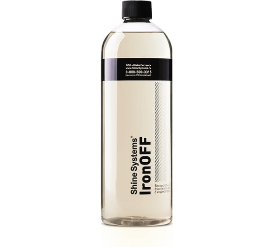 Изображение товара Бескислотный очиститель дисков с индикатором Shine Systems IronOFF, 750 мл SS907