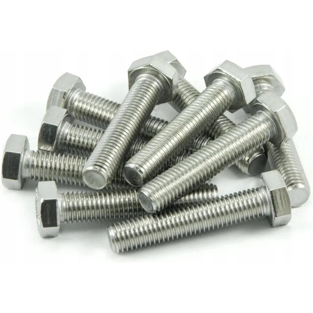 Изображение товара Болт SORREX М6x20 DIN 933 A2 без покрытия