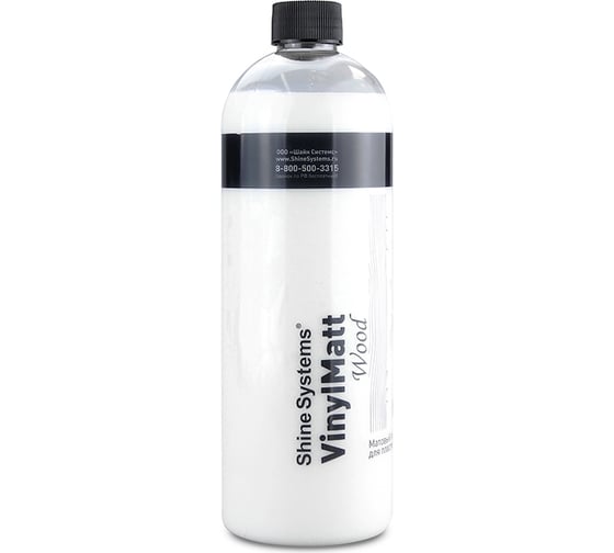 Изображение товара Матовый полироль для пластика салона Shine Systems VinylMatt Wood, 750 мл SS853