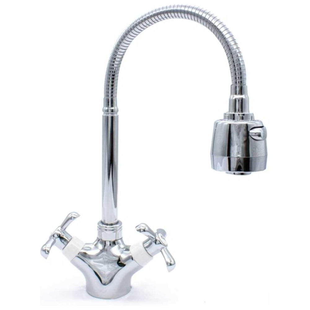 Изображение товара Смеситель для кухни Doron DС 1807-N с гофрированным изливом