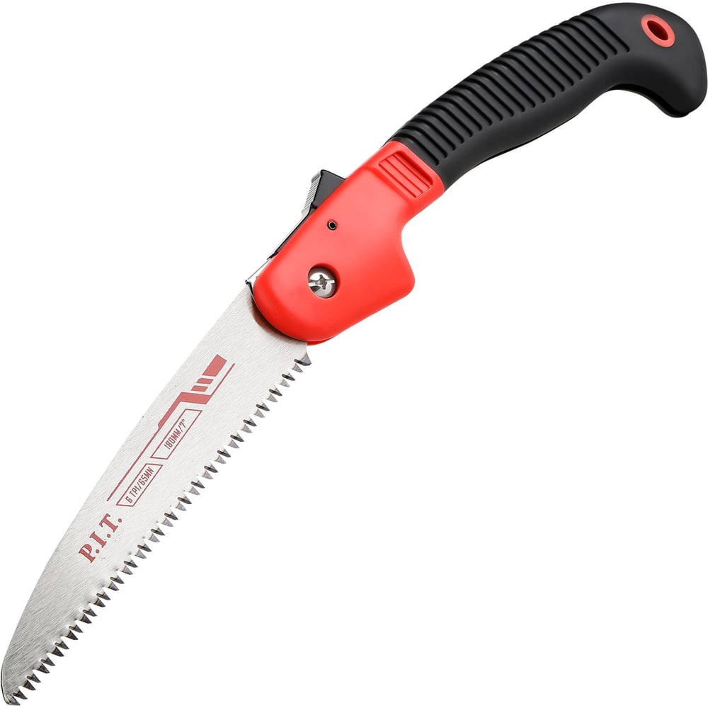 Изображение товара Ножовка садовая складная P.I.T. серия CONTROL 180 мм 7 TPI
