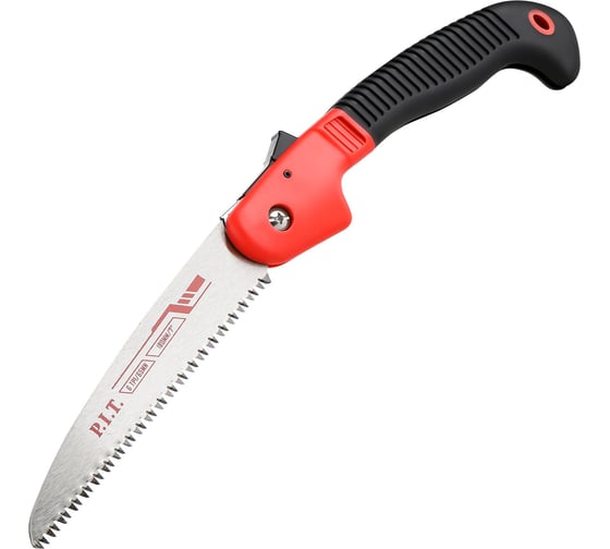 Изображение товара Ножовка по дереву садовая складная P.I.T. серия CONTROL 180 мм, 7 TPI, 212г, сталь 65Mn HFSW01-0180
