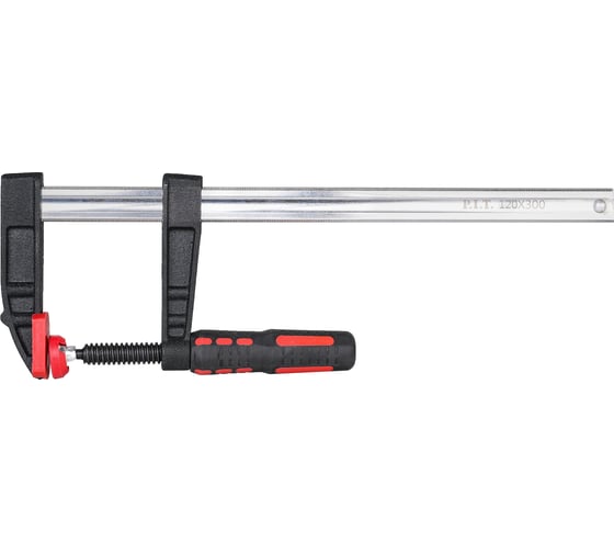 Изображение товара Струбцина винтовая P.I.T. cерия ADVANCE 300мм, тип F, 120x270 мм, 4000 Н, сталь/чугун HCLF03-0300