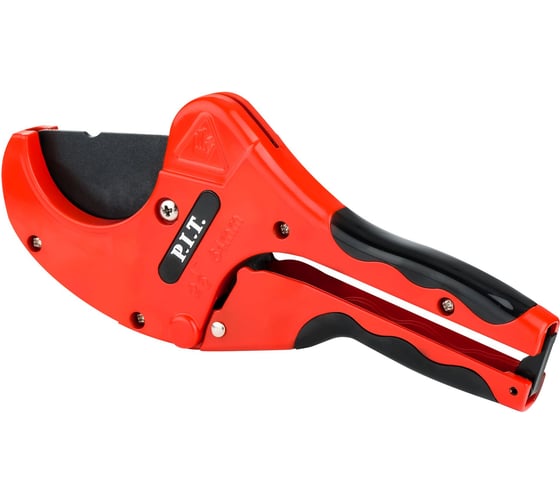 Изображение товара Труборез для пластиковых труб P.I.T. 0-65 мм, храповой механизм, двухкомпонентная рукоятка HPIC01-0065