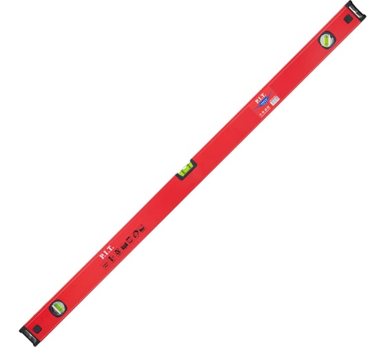 Изображение товара Уровень пузырьковый магнитный P.I.T. серия ADVANCE 1000 мм, 3 капсулы, коробчатый, 1мм/м HSPL02-1000