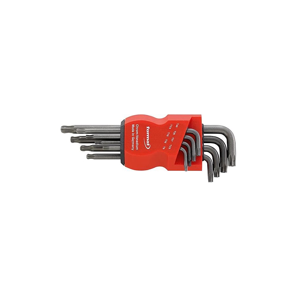 Изображение товара Набор Г-образных удлиненных ключей TORX FORMAT T9-40 8 предметов