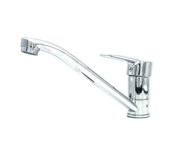 Изображение товара Смеситель для кухни Doron DС 2124-N, шаровый, хром, излив длинный нос, п/г (2/20) 000309