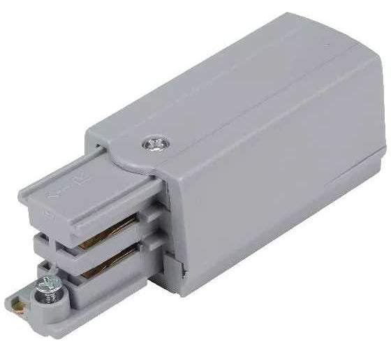 Изображение товара Ввод питания правый Русский Свет RS 3C TRACK PCR GR 65x32 мм, серый 19131021020