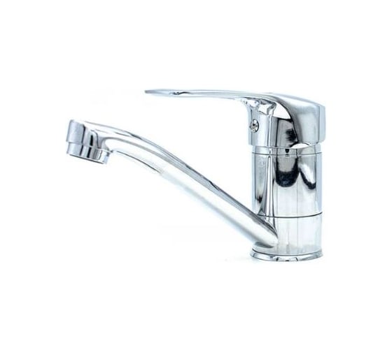 Изображение товара Смеситель для кухни Doron DС 2221-N, шаровый, хром, излив средний нос, п/г (2/20) 000284