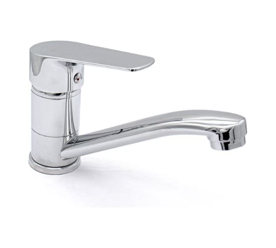 Изображение товара Смеситель для кухни Doron DС 2225-N, шаровый, хром, излив средний нос, п/г (2/20) 003338