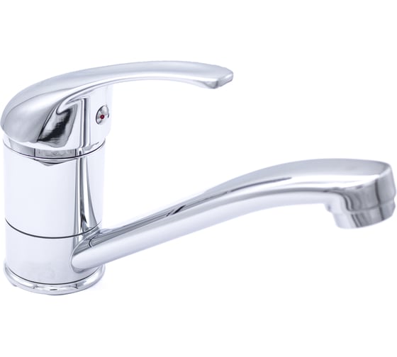 Изображение товара Смеситель для кухни Doron DС 2240-N, шаровый, хром, излив средний нос, п/г (2/20) 012027