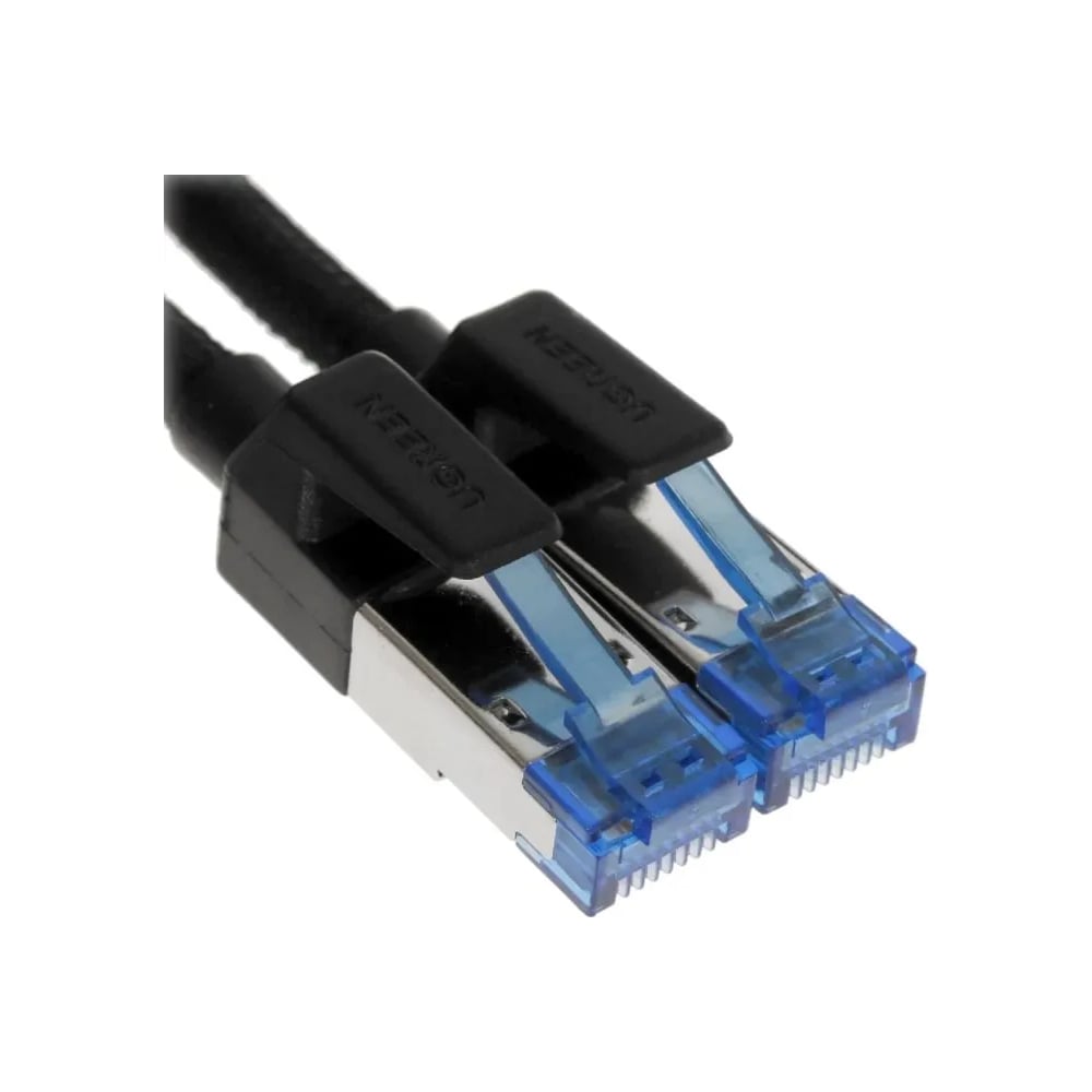 Изображение товара Ugreen NW153 Cat8 Ethernet кабель 15м патч-корд с RJ-45, круглый, черный