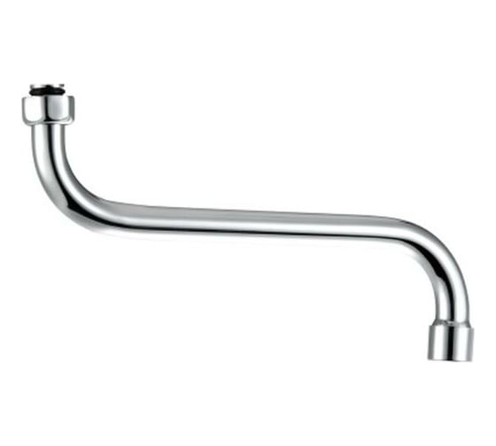 Изображение товара Излив для ванны Doron трубчатый, 250 мм D113S (10/100) 7625