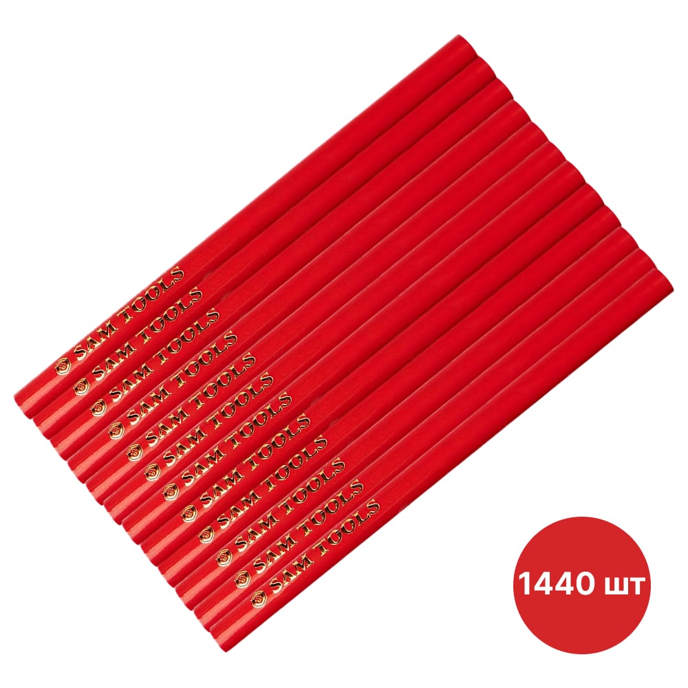 Изображение товара Карандаш строительный черный SAMGRUPP 1440 шт SAMC-037000001-1440