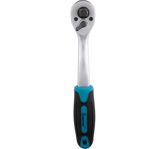 Изображение товара Трещотка универсальная под квадрат Smartbuy 1/2"+1/4"+3/8", 72 зуба, прорезиненная ручка, сталь CR-V, tools SBT-SWK-12-14p1