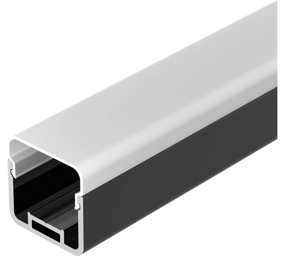 Изображение товара Профиль с экраном Arlight LINE-D-3030-2000 SQUARE BLACK+OPAL 1компл 055073