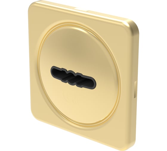 Изображение товара Ключевина CRIT КлС-К11 Лб/Лш латунь блестящая, латунь шлифованная 05266