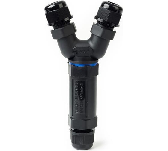 Изображение товара Кабельный коннектор Y-образный HLT (клеммник 5PIN) IP68 (10шт./уп.) 083-07-006