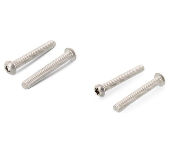 Изображение товара Винт ЦКИ ISO 7380 М3х4 A2, уп. 500 шт. 63669