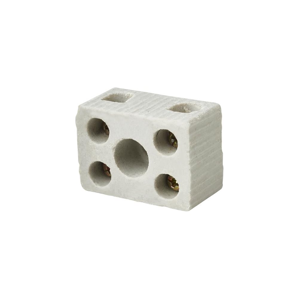 Изображение товара Клемма керамическая винтовая HLT ККВ-10 мм2 2 пары контактов