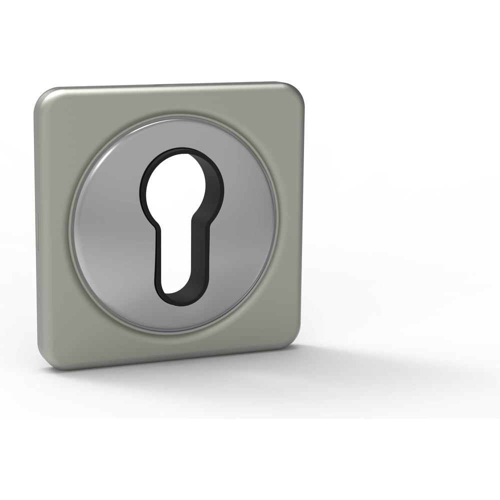 Изображение товара Ключевина CRIT Клц-К11Хп/Нш 05261 для евроцилиндров хром полированный