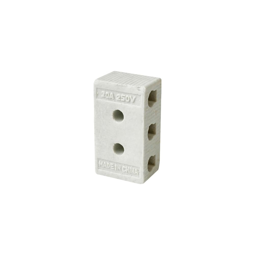 Изображение товара Керамическая винтовая клемма HLT ККВ-30 мм2 3 пары контактов