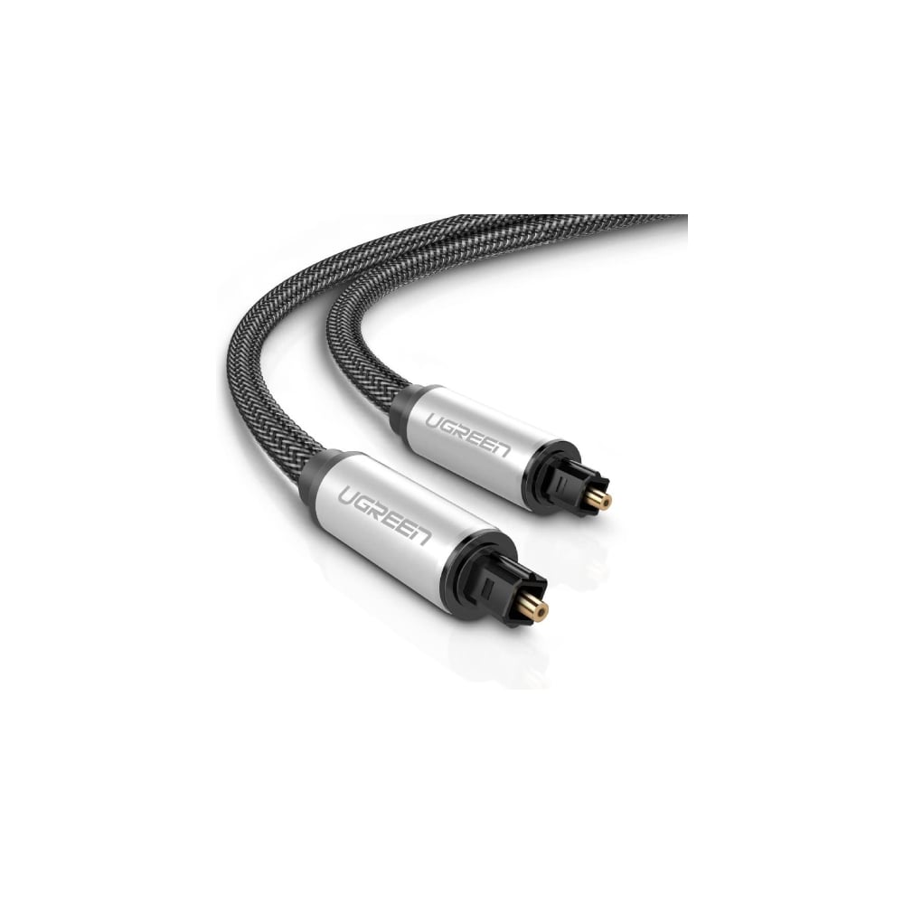 Изображение товара Оптический кабель Ugreen AV108 Toslink 1.5 м серебристо-черный для аудио-систем
