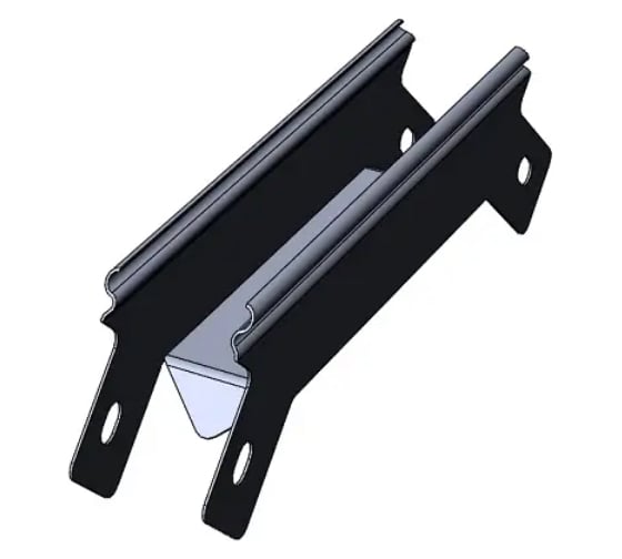 Изображение товара Угол внешний CABLIDERTRAYS (спуск) замковый 90 град, оцинкованный ЛМЗС-50х50-0,7-90