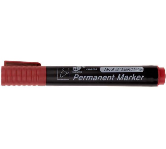 Изображение товара Маркер перманентный SAMGRUPP Премиум красный, 1200 шт SAMC-037000010-1200