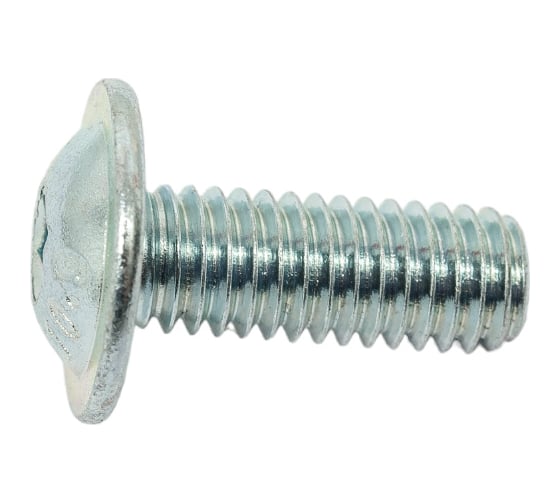 Изображение товара Винт ЦКИ ISO 7380-2 М6х16 с фланцем, 10.9, Ц, уп. 150 шт. 63727