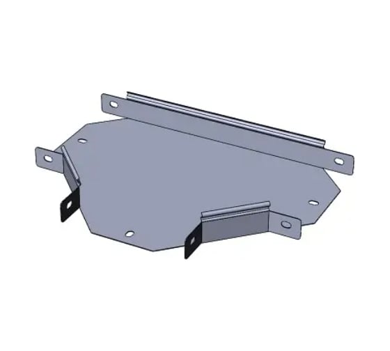 Изображение товара Т-секция CABLIDERTRAYS замковая оцинкованная ЛМЗТ-200х50-1,2