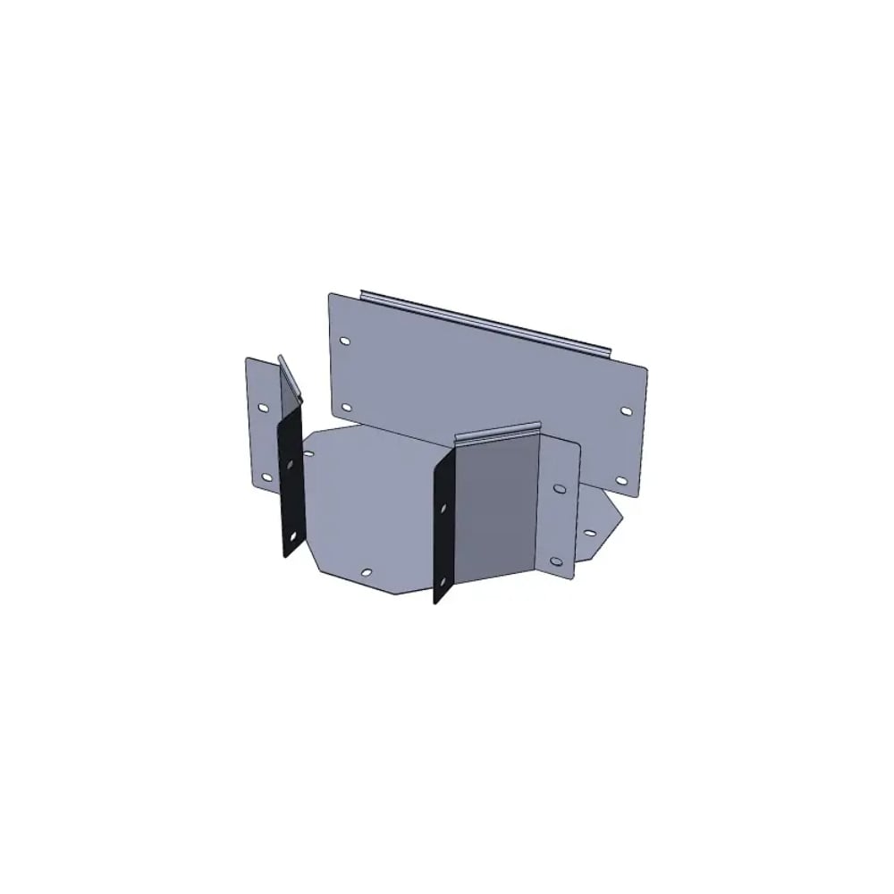 Изображение товара Т-секция CABLIDERTRAYS замковая оцинкованная ЛМЗТ-200х200-1,2 для монтажа лотков