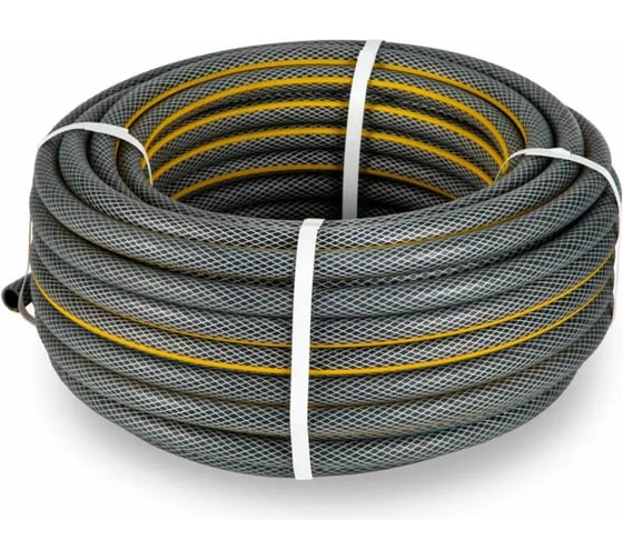 Изображение товара Шланг поливочный В ПРИдачу ULTRA BLACK ТЭП бухта 25 м, армированный 1/2 1206405