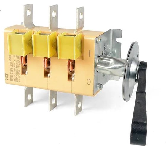 Изображение товара Выключатель-разъединитель HLT ВР32-35В3/1 с д/г камерами съемная правая рукоятка 091-07-101