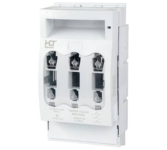 Изображение товара Выключатель-разъединитель HLT ПВР с функцией защиты габ.00, 3П, 160A 091-05-001
