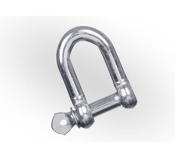 Изображение товара Скоба такелажная ЖЕСТЬ оцинкованная, 5 мм (2 шт), европодвес УТ-00009230