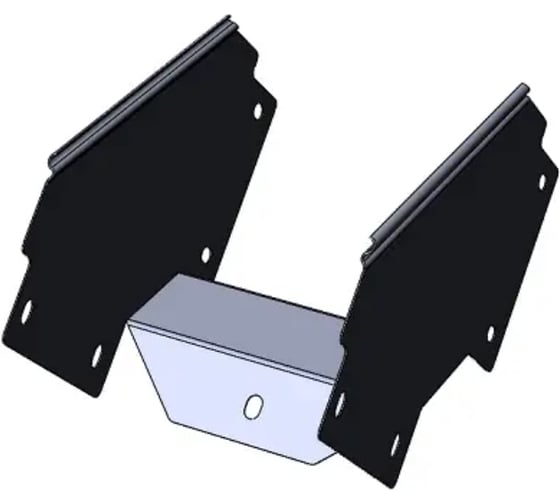 Изображение товара Угол внешний CABLIDERTRAYS спуск, замковый, 90 градусов, оцинкованный ЛМЗС-200х150-1,2-90