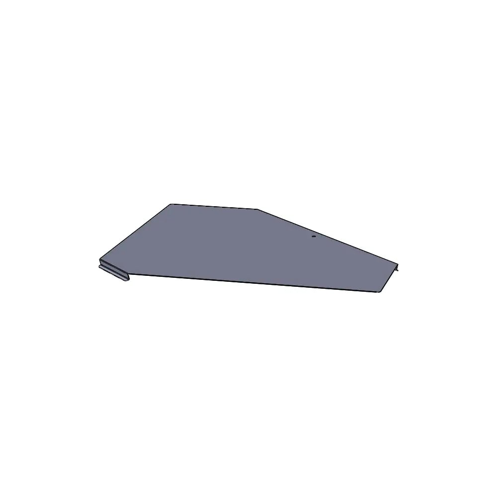 Изображение товара Крышка замковая угловой секции CABLIDERTRAYS КЛЗУ-400-0,7-90