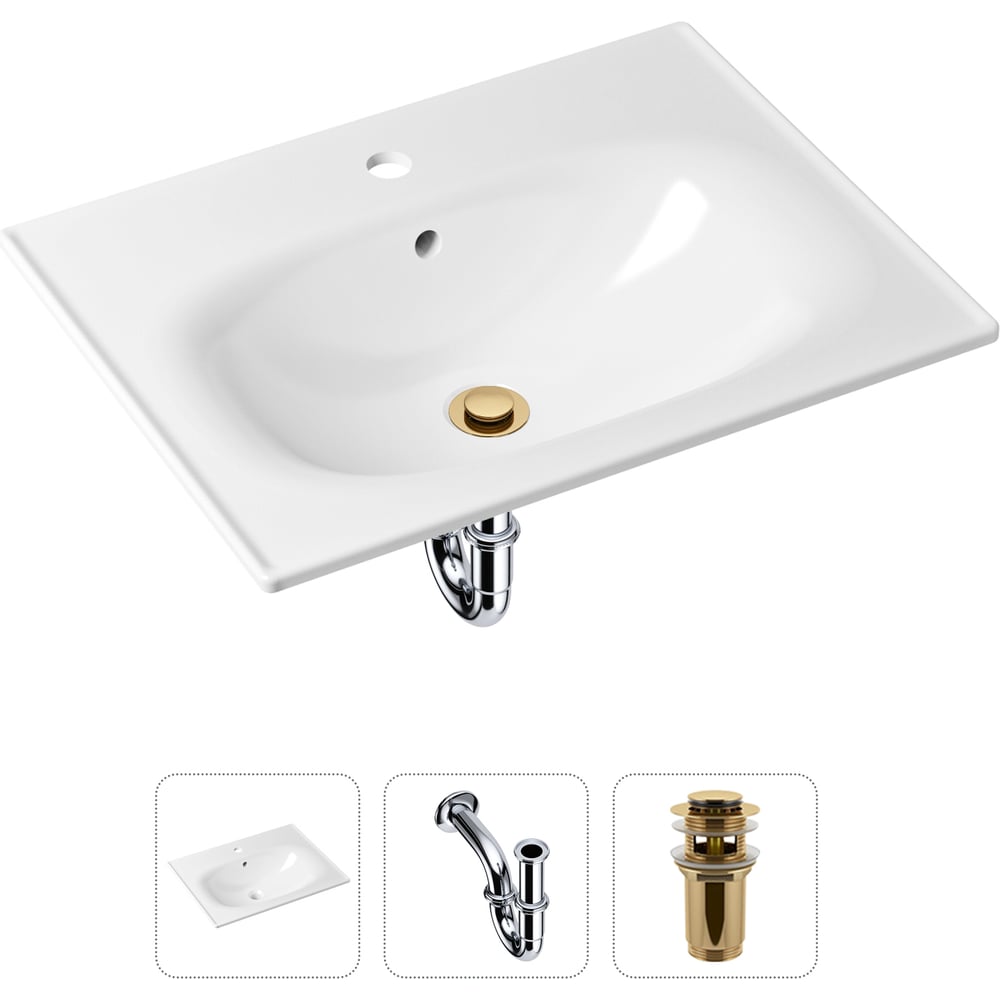 Изображение товара Врезная раковина для ванной Lavinia Boho Bathroom Sink 21520435
