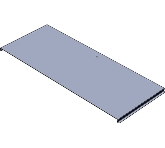 Изображение товара Крышка к углу внешнему (спуск) CABLIDERTRAYS замковая, оцинкованная КЛЗС-500-1,5-90