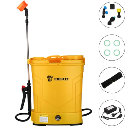 Изображение товара Садовый аккумуляторный опрыскиватель DEKO DKSP12 12 л 065-0951